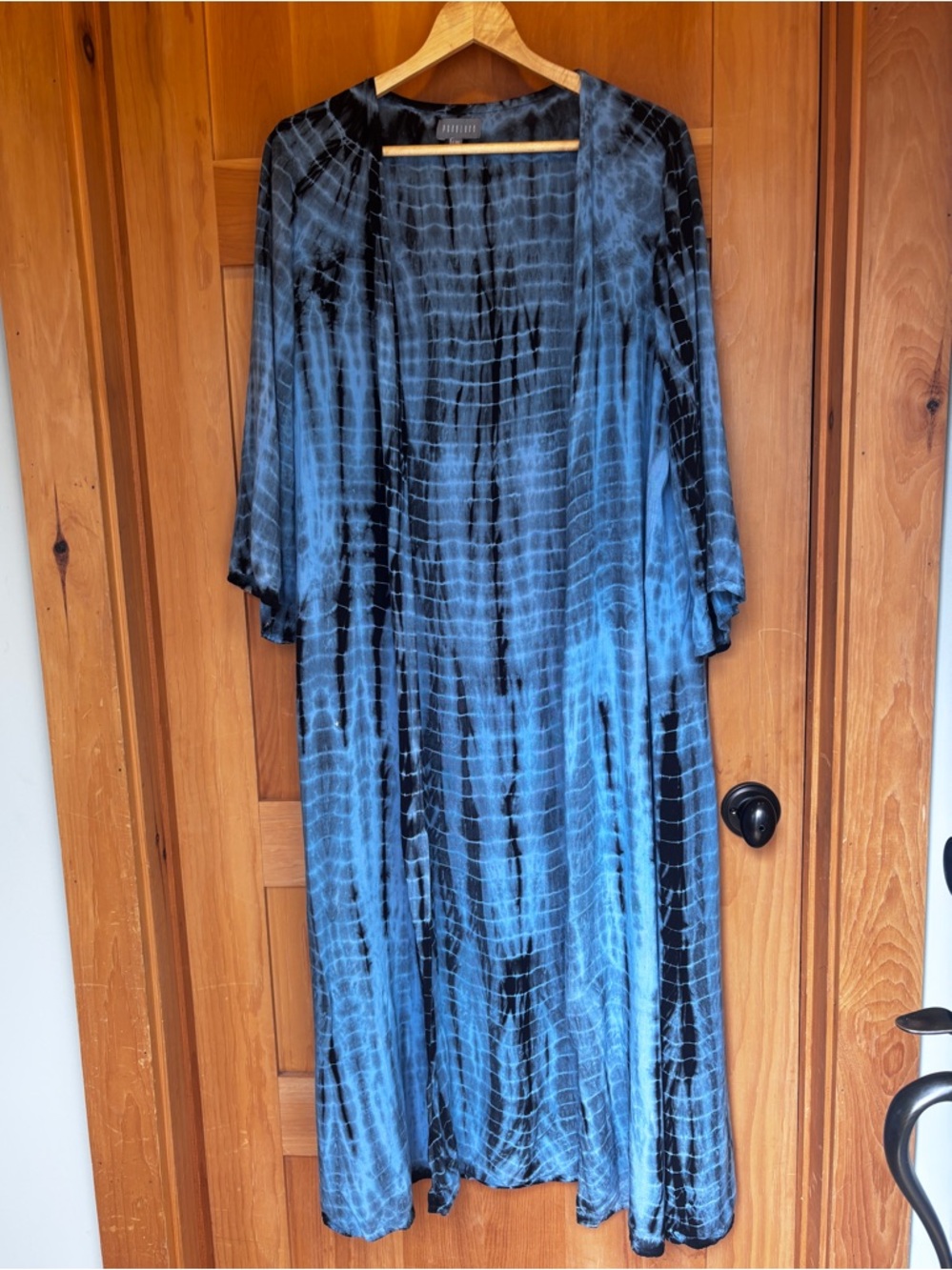 🇨🇦🇨🇦Pokoloko Blue Tie-Dye Duster Kimono